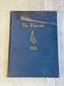1923 Upper Iowa University “The Peacock” Year Book Annual Antique - Foto 1 di 6