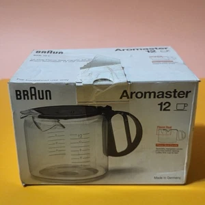 Jarra de café Braun Aromaster 12 KFK12L de 12 tazas con sello de sabor - negra - Imagen 1 de 11