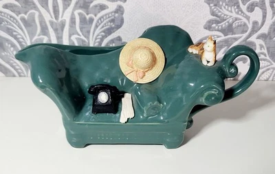 Vintage Park Rose Bridlington Jug Chaise Longue Telephone Cat 90s - Image 1 of 4