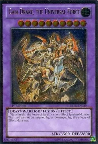 Yugioh! LP Gaia Drake, the Universal Force - STBL-EN039 - Ultimate Rare - 1st Ed - Image 1 of 1