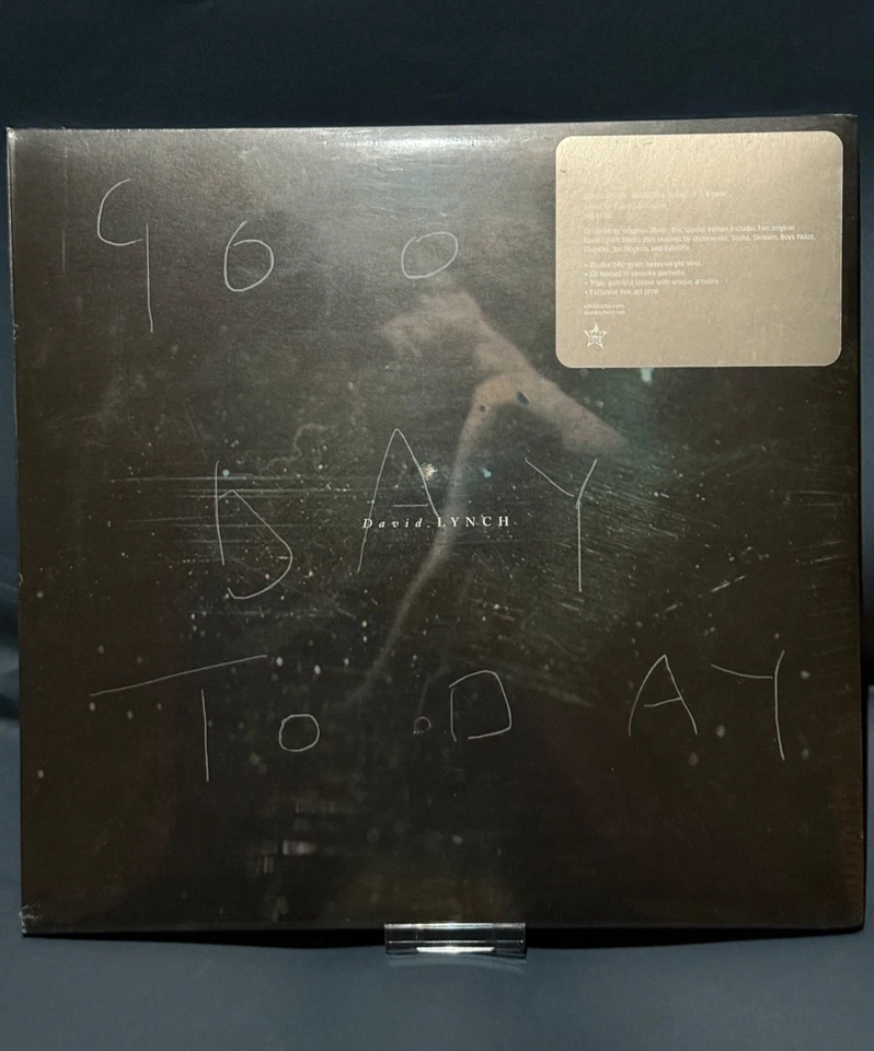 David Lynch GOOD DAY TODAY / I KNOW 12" VINYL 2xLP + CD + Art Print NEW *SEALED* - Image 1 of 3