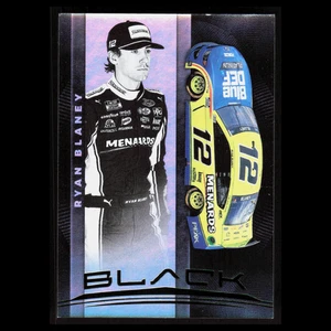 Ryan Blaney 2021 Panini Chronicles Black Team Penske Racing Card - Foto 1 di 3