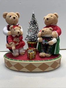 Avon Decorazione Natalizia Luci/Musica "Un Orso Buone Feste" Festa Orsi  - Foto 1 di 5