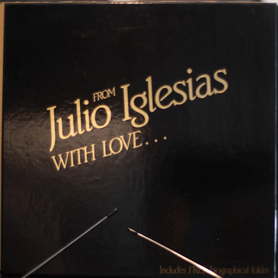 FROM JULIO IGLESIAS WITH LOVE ... - Vinyl LP - CBS - 1984 - VG FREE POST (3126) - Image 1 of 4