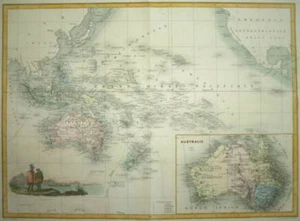 PACIFIC OCEANIE MIGEON UM 1870.. - Bild 1 von 1