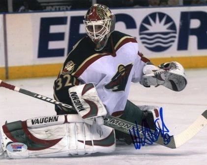 Foto 8x10 firmada por Niklas Backstrom MINNESOTA WILD hockey NHL certificado de autenticidad PSA/DNA Foto 1 de 1