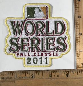 2011 World Series Fall Classic Logo Jersey Patch MLB Baseball St Louis Cardinals - Picture 1 of 2