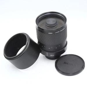 Sigma Mirror Telephoto 600mm f/8 Nikon F Mount MF Lens N°1028669 - Bon état !! - Foto 1 di 9