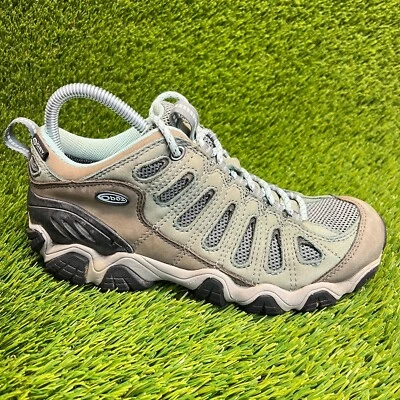 Oboz Sawtooth II Womens Size 10.5 Green Brown Athletic Waterproof Hiking Shoes - Image 1 of 4