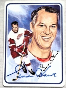 GORDIE HOWE Gartlan USA 9 MR HOCKEY Ceramic Card - Picture 1 of 2