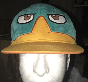 Disney XD Mütze Perry das Schnabeltier Phineas und Ferb Snapback Cap Fuzzy gebraucht - Bild 1 von 4