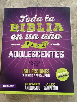 Toda la Biblia en un ao para adolescentes Spanish Edition Paperback - Image 1 of 4