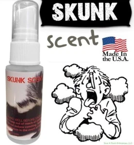SKUNK SCENT - Liquid Stink Spray Bottle - Classic Funny Ass Gag Prank Puke Joke - Picture 1 of 2