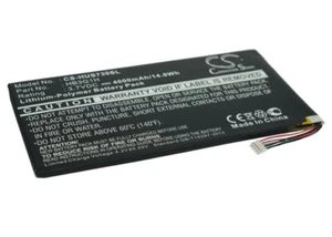 Battery for Huawei Baggio2-U02A,MediaPad,MediaPad 7,S7-301U,S7-301w,HB3G1H - Picture 1 of 5