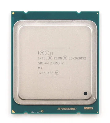 Intel Xeon E5-2630 V2 2.60GHz 6-Core 15MB LGA 2011 Processor P/N: SR1AM Tested - Image 1 of 2
