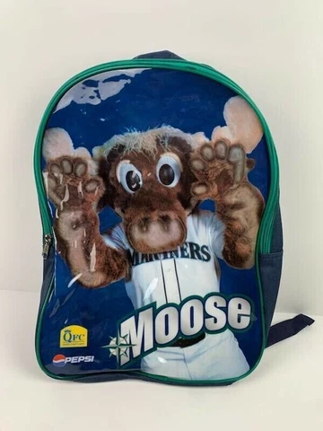 Seattle Mariners * Mariner Moose  *  Child's  Backpack * Collectible Cover