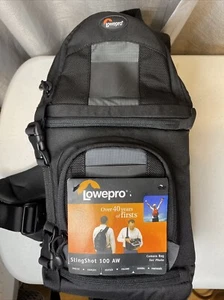 Lowepro SlingShot 100 AW All Weather Sling Camera Bag Black Gray Very Nice🔥 - Picture 1 of 8