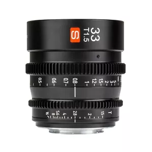 Viltrox S 33mm T1.5 Cinema Lens for Panasonic Micro 4/3 M43 GH5 BMPCC 4K Camera - Picture 1 of 10