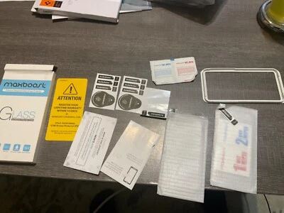 Protector de pantalla de vidrio templado MaxBoost 2PK para Apple iPhone 11 Pro XS/X 5,8" Foto 1 de 4