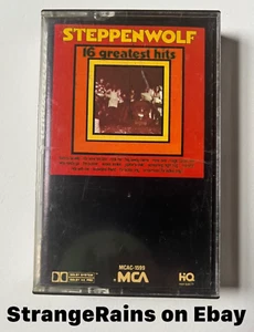 STEPPENWOLF - Cassette Tape - 16 Greatest Hits - PLAY TESTED / KLINGT SUPER! - Bild 1 von 6