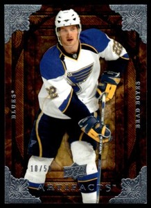2008-09 Upper Deck Artifacts Blue Brad Boyes 10/50 St. Louis Blues #14