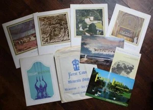 1950-60s Era Glendale California Forest Lawn Memorial Park cemetery 9 piece set- - Picture 1 of 1