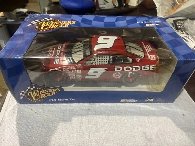 NIB ~ WINNERS CIRCLE ~ 2003 BILL ELLIOTT #9 DODGE 1/18 LIMITED EDITION STOCK CAR - Image 1 of 4