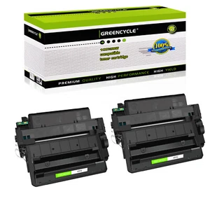 Cartucho de tóner 2PK Q7551X 51X apto para impresora HP Laserjet P3005d P3005dn P3005x - Imagen 1 de 12