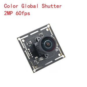2MP Color Global Shutter Camera Module 60FPS USB Webcam 1600 x1200 Move Capture - Afbeelding 1 van 13