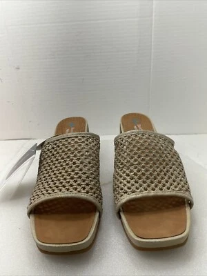 Босоножки BareTraps Brenda на блочном каблуке, светло-золотистые, женские размер 9 товар #597 - Изображение 1 из 4