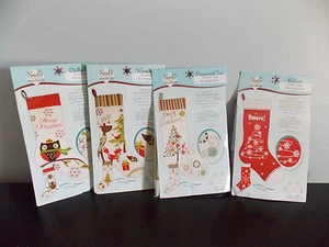 Needle Creations Embroidery Stocking Panel Woodland Owl Believe Tree Kits Pick 1 - Picture 1 of 9