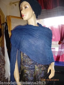 COP COPINE HIVER 2015 : FOULARD modèle LATIMER, étiquetée valeur 45€ (-30%) - Foto 1 di 12