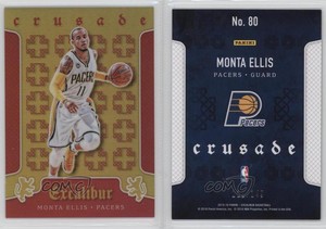 2015-16 Panini Excalibur Crusade Red /149 Monta Ellis #80