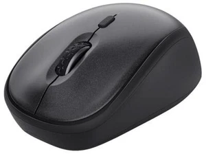 TM-201 Silent Wireless Optical Mouse, Black - 24706 - Picture 1 of 9