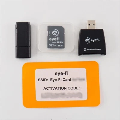 eye-fi mobi PRO 32 GB SDHC SD Card WiFi C10 *AUTO TRANSFER RAW PICTURE/VIDEO* - Image 1 of 4