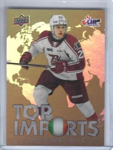 2022-23 Oberdeck CHL Top Importe #TI-20 Tommy Purdeller - Bild 1 von 2