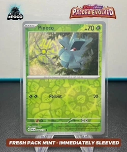 Pineco 004/193 Reverse Holo Pokemon TCG: Paladea Evolved MINT SHIPPED TODAY π² - Picture 1 of 2