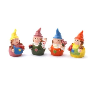 Dolls House Figurine Dolls x 4 Resin Nursery Toys Miniature 1:12th Scale - Picture 1 of 12