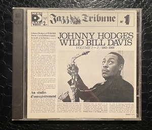 JOHNNY HODGES WILD BILL DAVIS Vol. 1-2 Jazz Tribune Fold-Out Newspaper MINT 2 CD - Picture 1 of 9