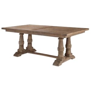 Stratford Dining Table Reclaimed Solid Wood Farmhouse Rustic ~ Uttermost 24557