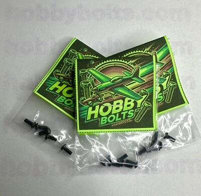 Hobby Bolts M2.5x6mm Button Head Hex Drive Screw. Qty:3 Packs. RC Micro Fastener - Image 1 of 3