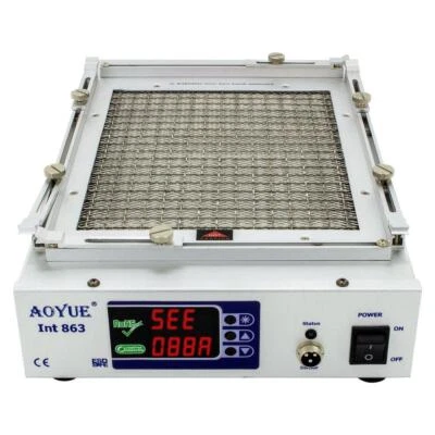 Aoyue 863 Infrared Preheater with Variable Temperature for reworking PCB's - Image 1 of 4