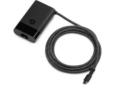 GENUINE HP Charger 65W USB-C Laptop Power Adapter 671R2AA#ABU UK Plug RRP£49 - Image 1 of 4