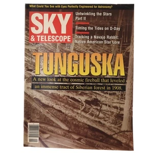 Sky And Telescope Magazine June 1994 Tunguska - Imagen 1 de 3