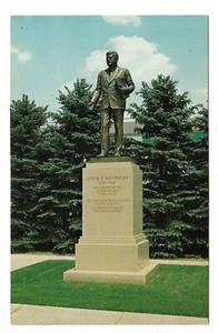 VTG Postcard President John F. Kennedy Memorial, McKeesport, PA - Picture 1 of 2