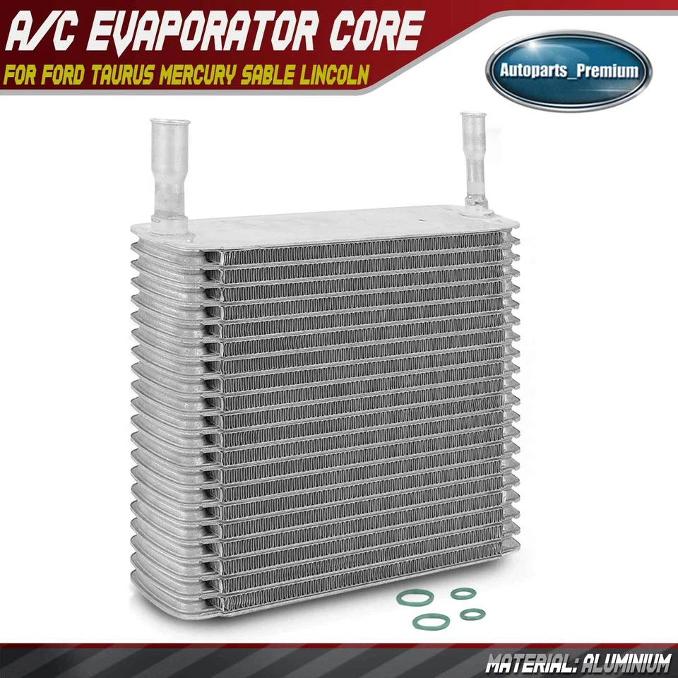Aleta de placa de núcleo de evaporador de aire acondicionado para Ford Taurus Lincoln Continental Mercury Sable Foto 1 de 4