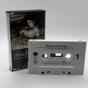 Madonna Like A Virgin Cassette - Great Condition - Tested - Picture 1 of 4