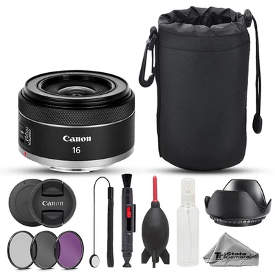 Lente Canon RF 16 mm f/2,8 STM - Paquete avanzado de 10 piezas Foto 1 de 4