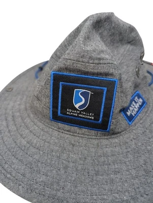 Sombrero para el sol Big Truck Squaw Valley Alpine Meadows gris ala ancha Outback Boonie 56 cm Foto 1 de 4