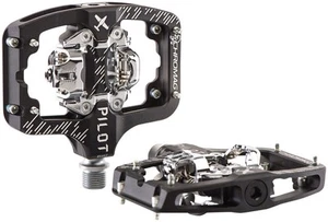 Chromag Pilot Pedals - Dual Sided Clipless, 9/16", Black, Regular - Picture 1 of 1